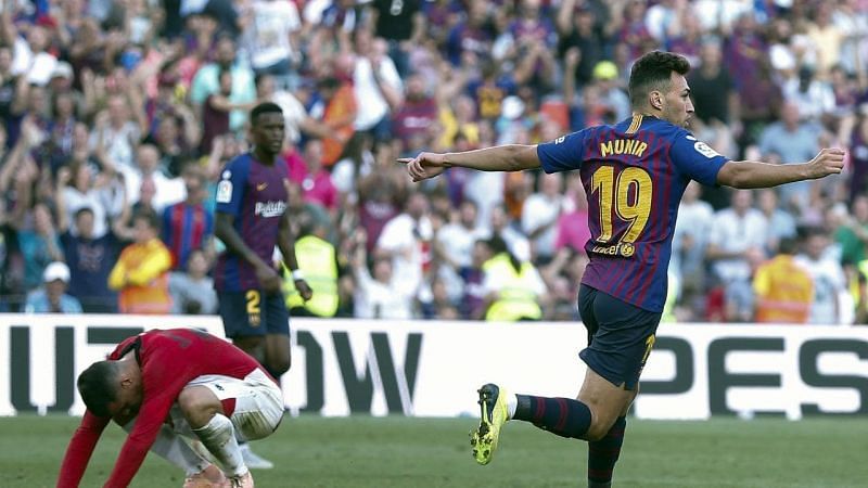 Munir equalised for Barcelona late in the second half: Athletic Bilbao vs Barcelona